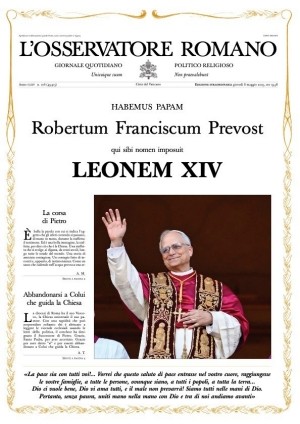prima pagina osservatore romano