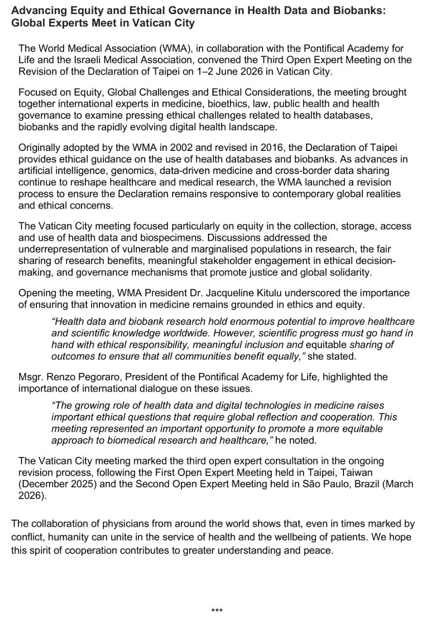 Joint Press Statement 260531